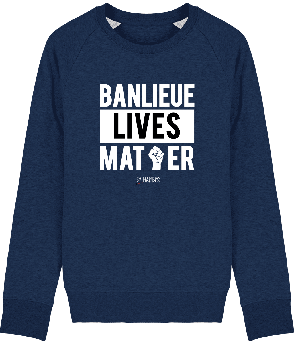 Homme>Sweatshirts - Sweat Homme <br> Banlieue Lives Matter