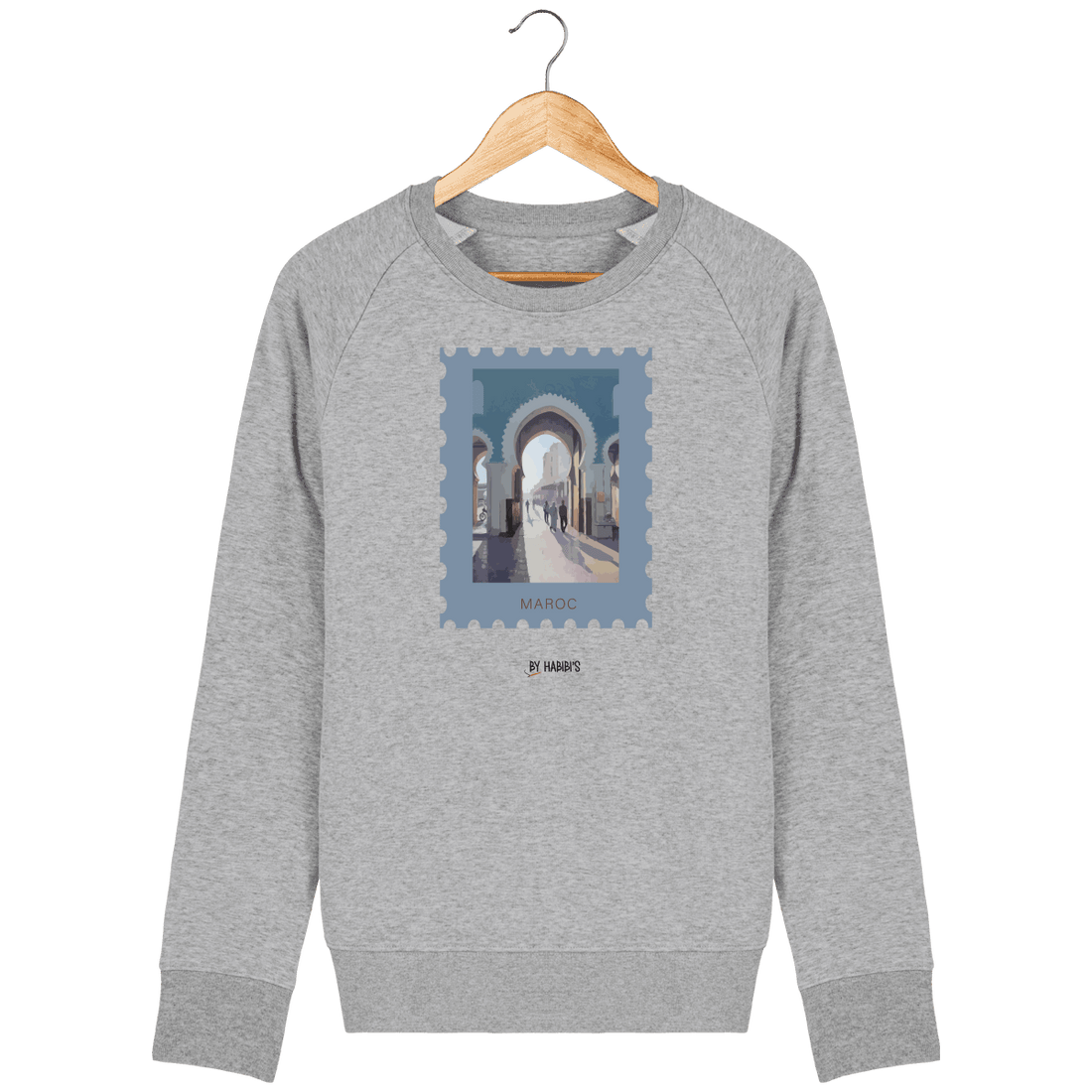 Homme>Sweatshirts - Sweat Homme <br> Timbre Maroc