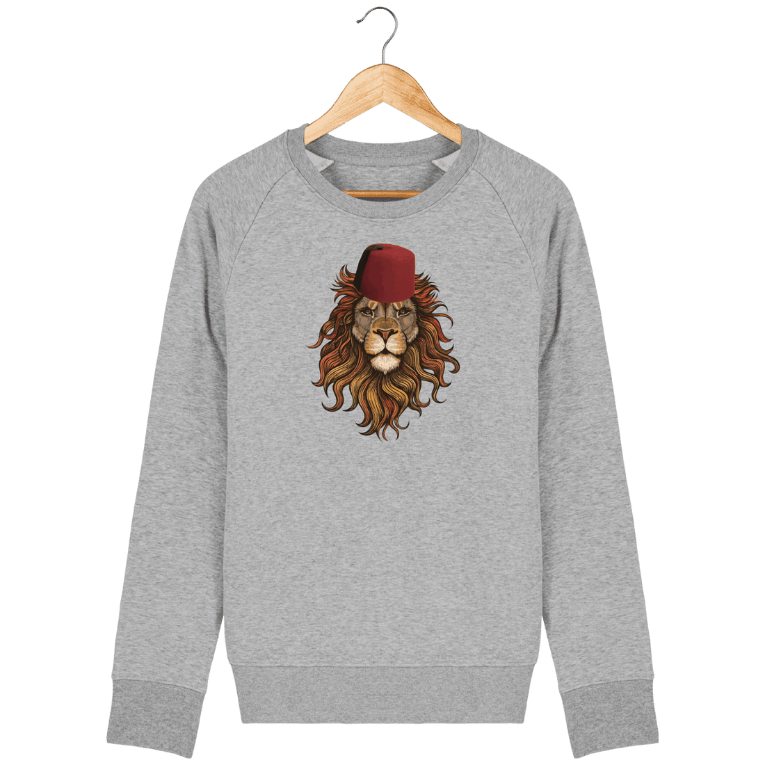 Homme>Sweatshirts - Sweat Homme Lion De L'Atlas Maroc