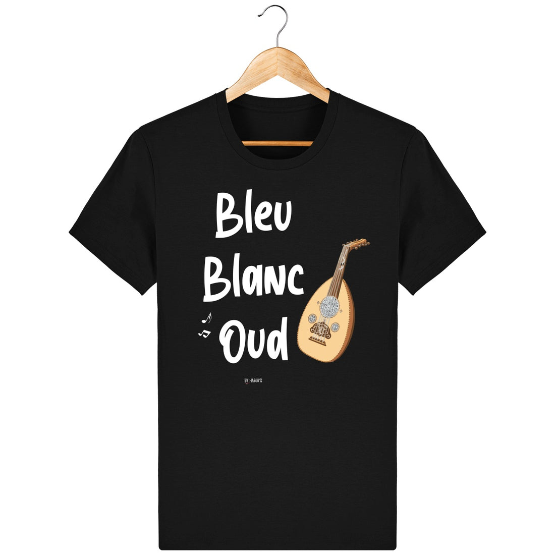 T-Shirt Homme Bleu Blanc Oud