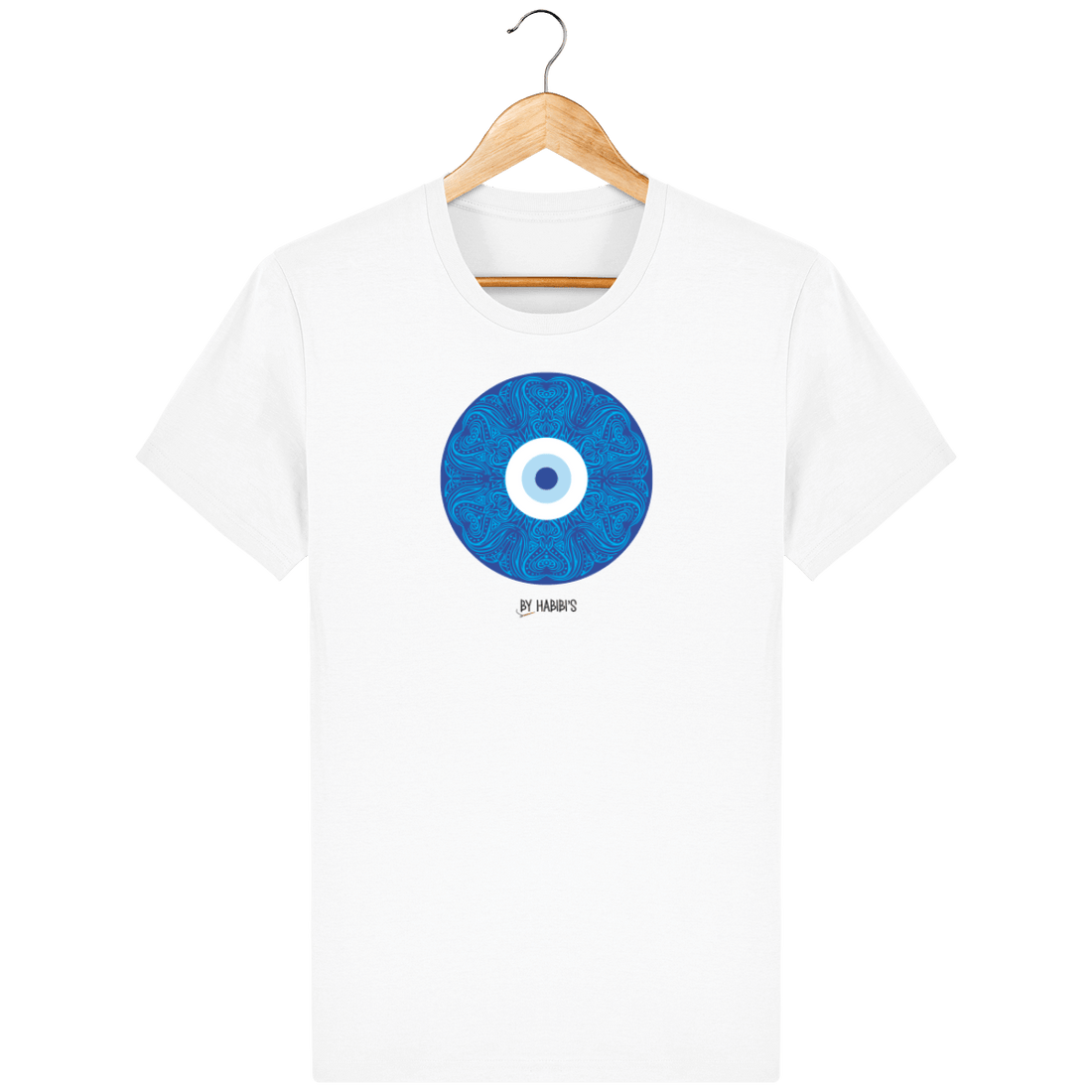 Homme>Tee-shirts - T-Shirt Homme <br> Oeil Bleu