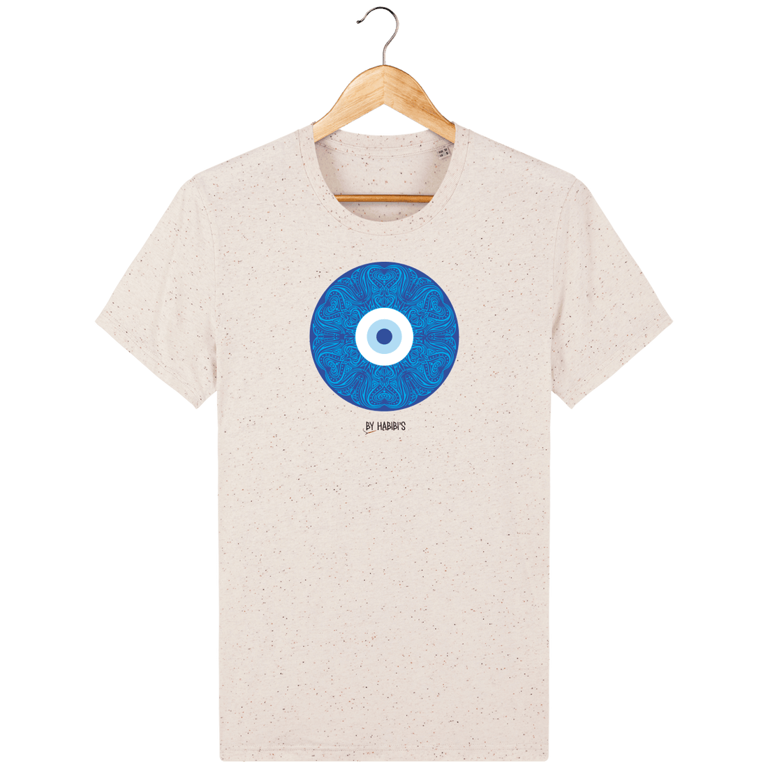Homme>Tee-shirts - T-Shirt Homme <br> Oeil Bleu