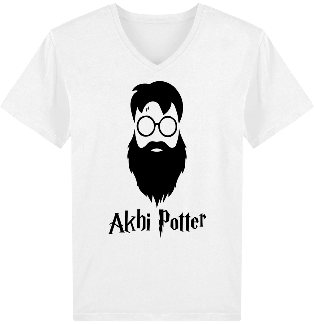 Homme>Tee-shirts - T-Shirt Homme Col V Akhi Potter