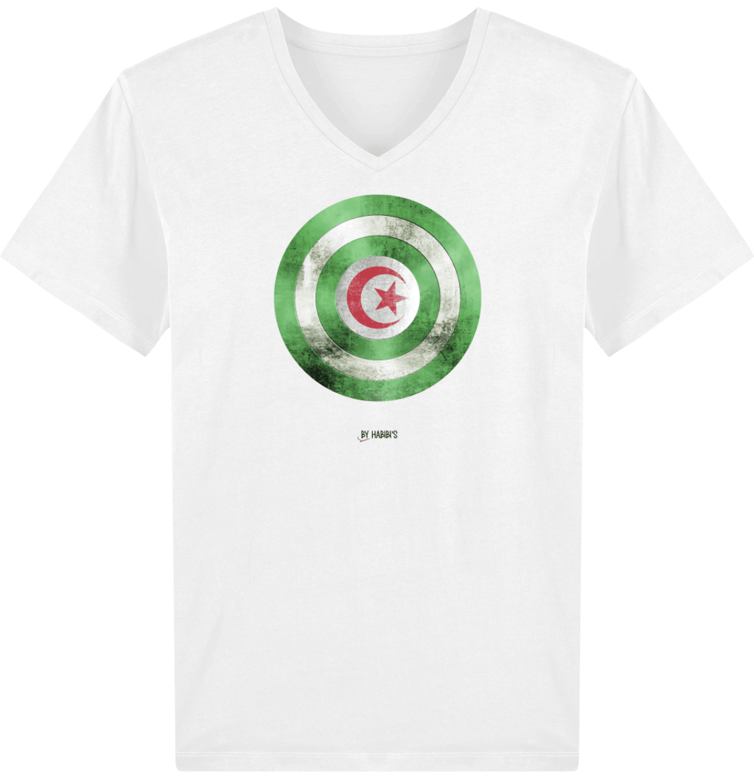Homme>Tee-shirts - T-Shirt Homme Col V <br>  Captain Algeria