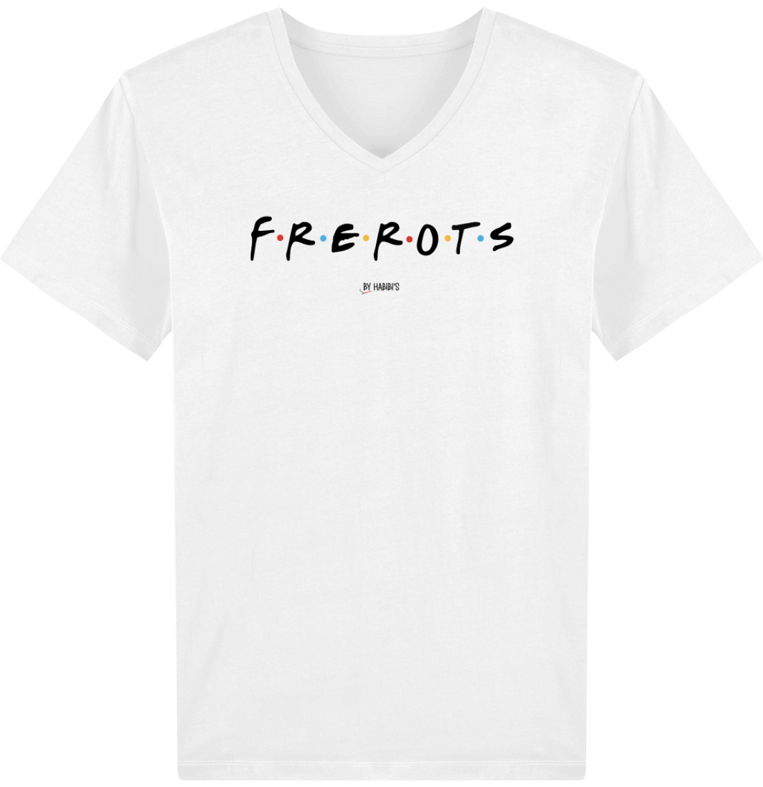 Homme>Tee-shirts - T-Shirt Homme Col V <br> Frérots