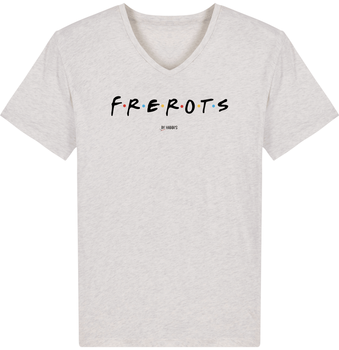 Homme>Tee-shirts - T-Shirt Homme Col V <br> Frérots