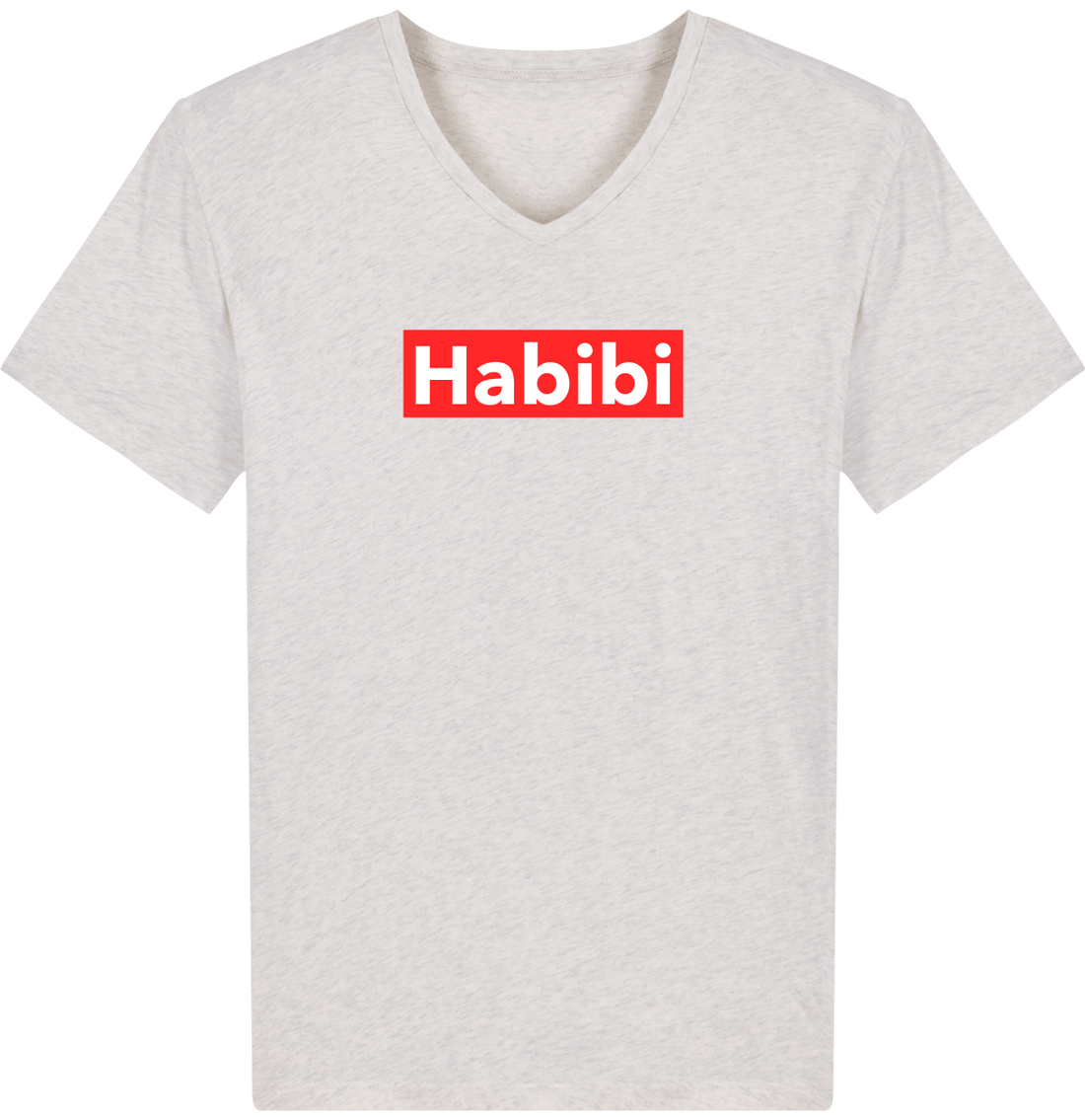Homme>Tee-shirts - T-Shirt Homme Col V <br> Habibi