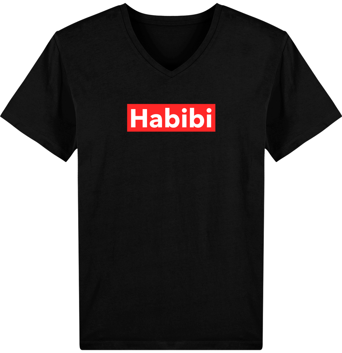 Homme>Tee-shirts - T-Shirt Homme Col V <br> Habibi
