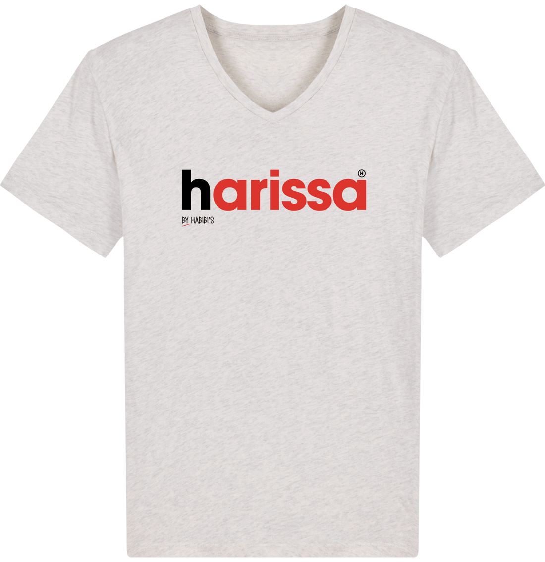 Homme>Tee-shirts - T-Shirt Homme Col V <br> Harissa=Nutella