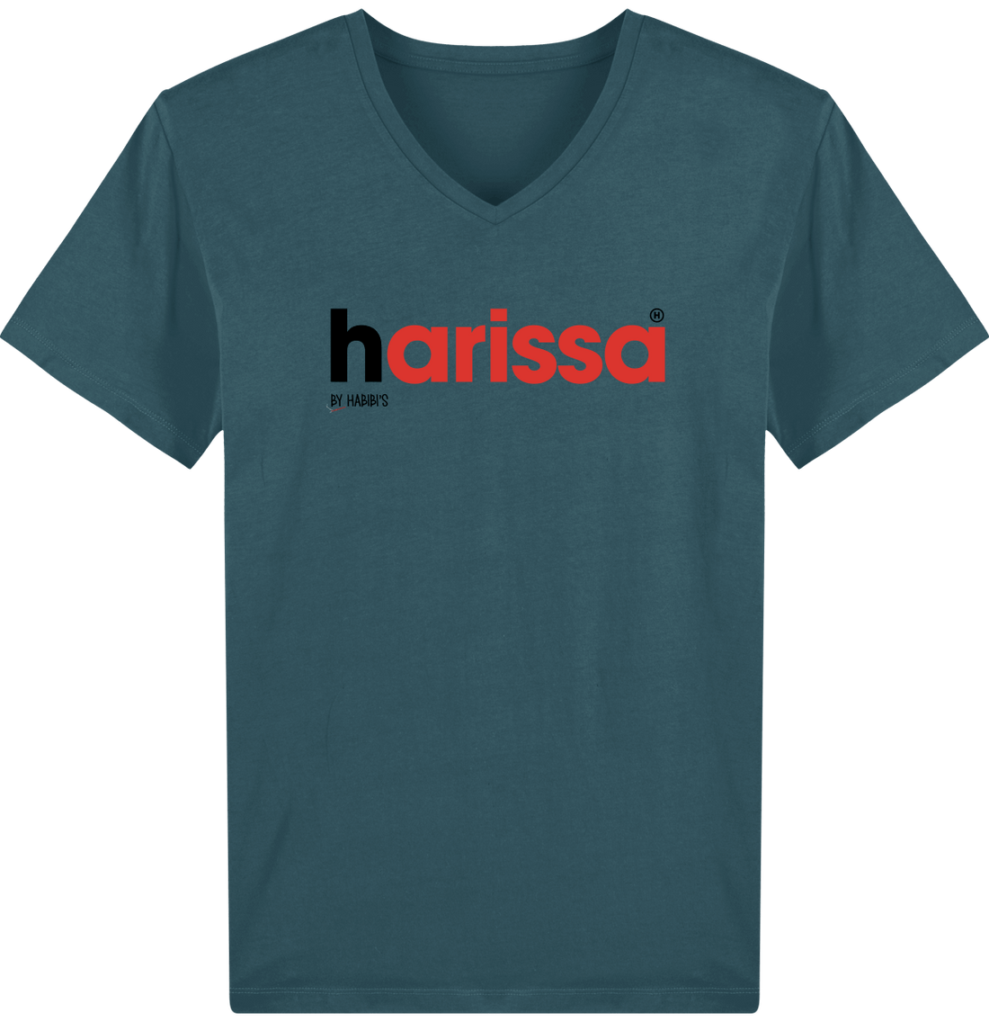 Homme>Tee-shirts - T-Shirt Homme Col V <br> Harissa=Nutella