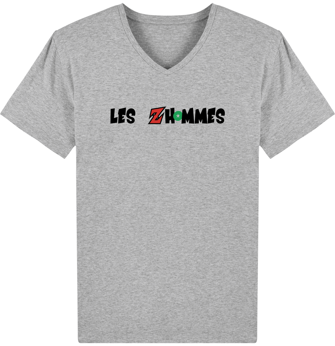 Homme>Tee-shirts - T-Shirt Homme Col V <col V> Les Zhommes Light