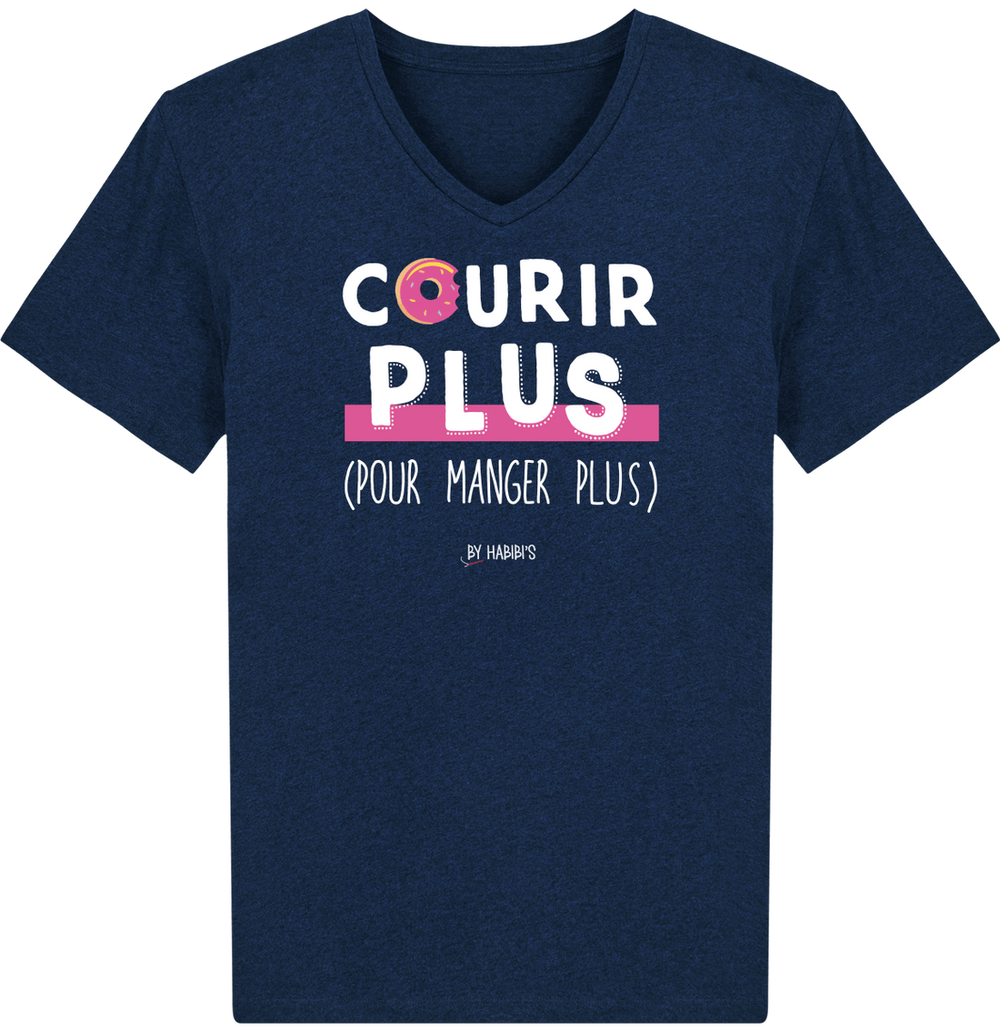 Homme>Tee-shirts - T-Shirt Homme Col V Courir Plus
