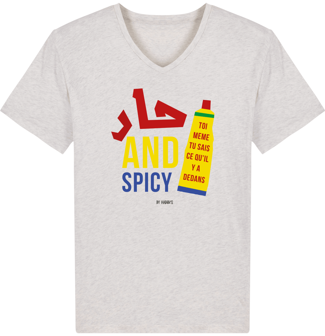 Homme>Tee-shirts - T-Shirt Homme Col V Harissa