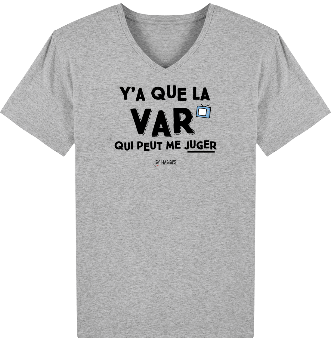 Homme>Tee-shirts - T-Shirt Homme Col V VAR Football
