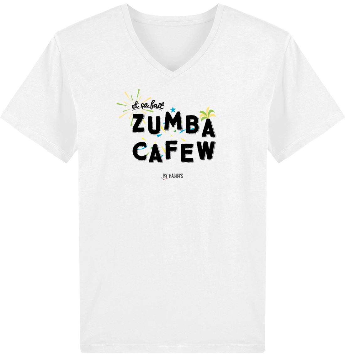 Homme>Tee-shirts - T-Shirt Homme Col V Zumba Cafew