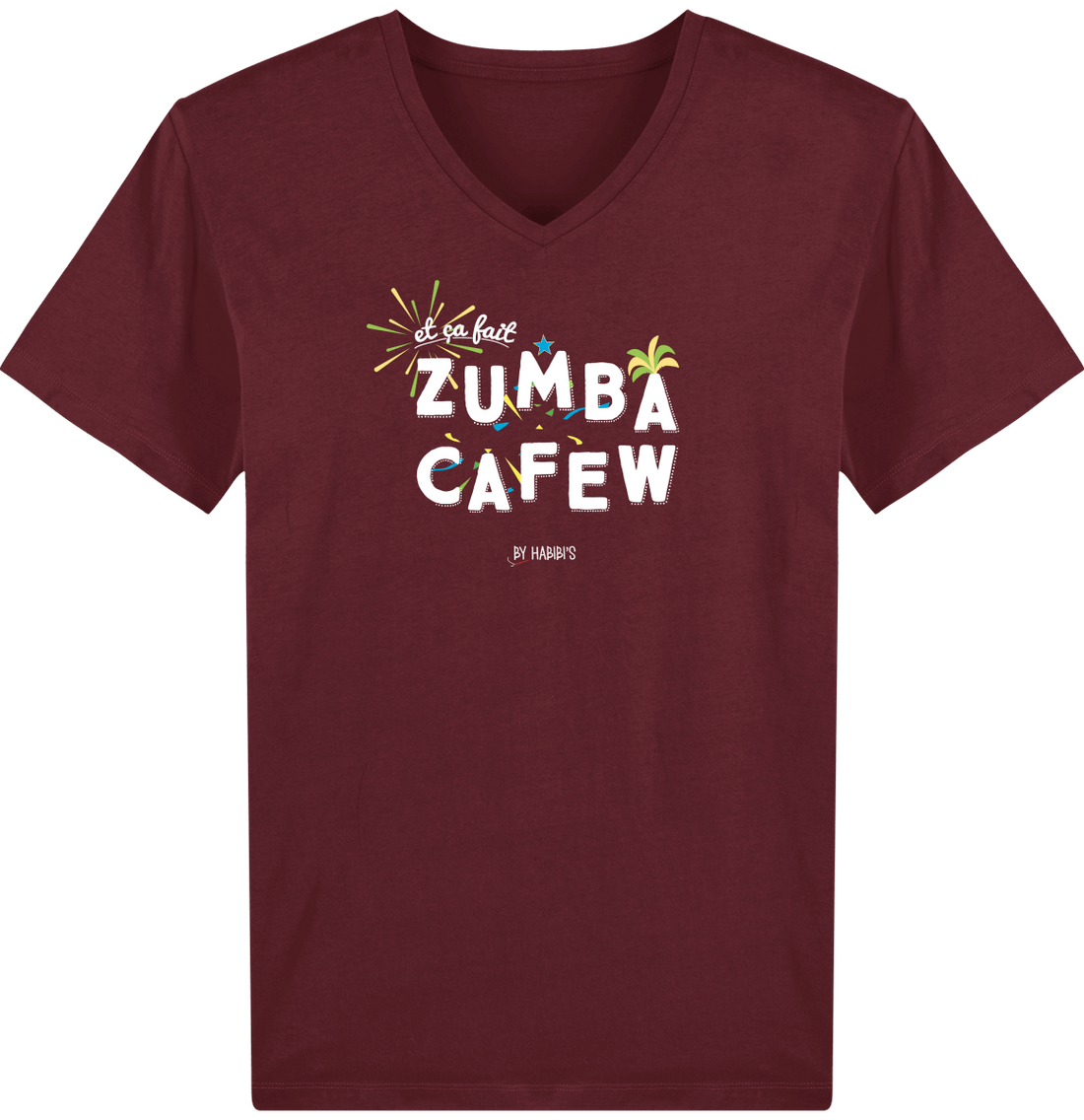 Homme>Tee-shirts - T-Shirt Homme Col V Zumba Cafew