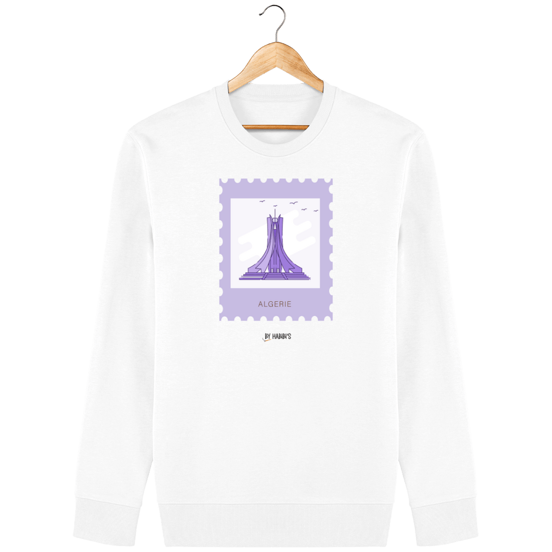 Unisexe>Sweatshirts - Sweat Femme <br> Timbre Algérie