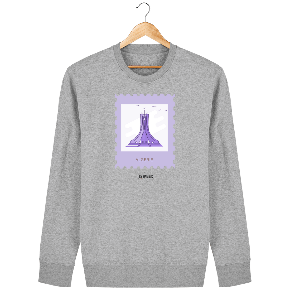 Unisexe>Sweatshirts - Sweat Femme <br> Timbre Algérie