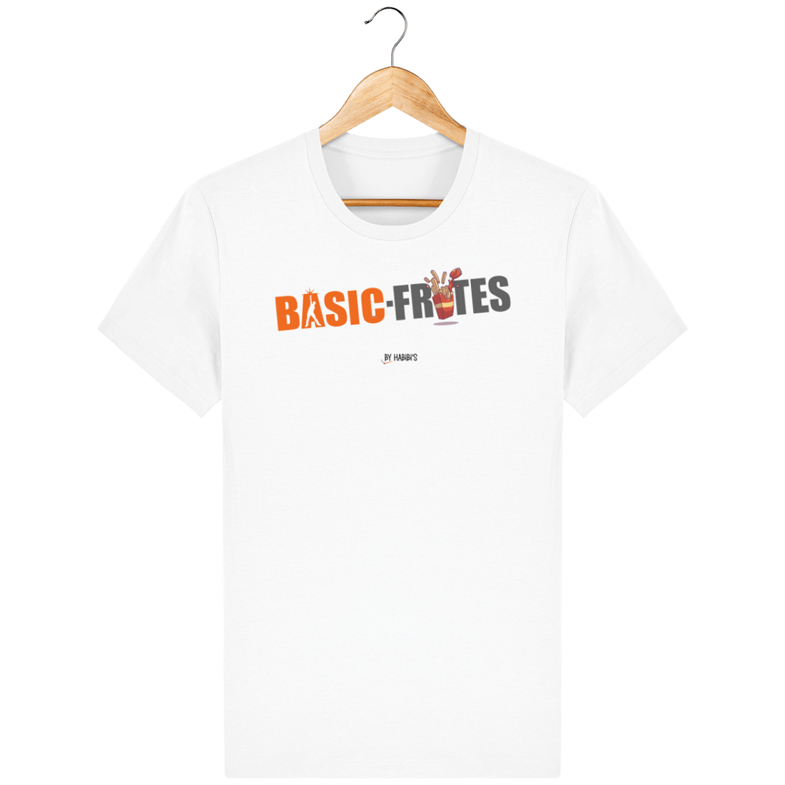 Unisexe>Tee-shirts - T-shirt Homme <br> Basic Frites