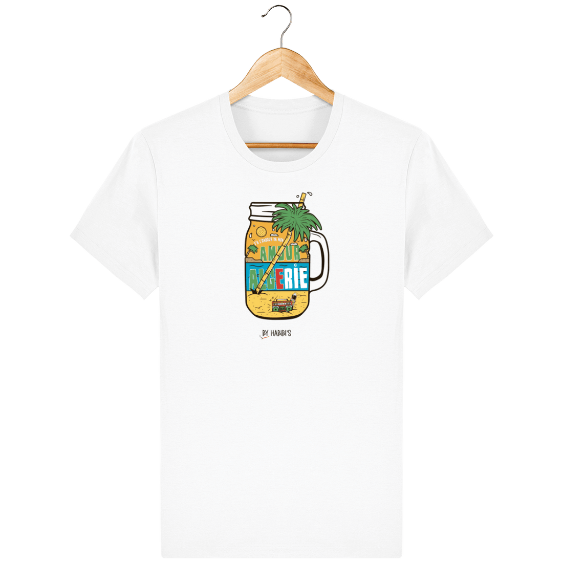 Unisexe>Tee-shirts - T-Shirt Homme <br> Été Algérie