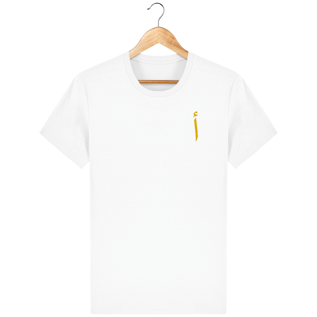 Unisexe>Tee-shirts - T-Shirt Homme <br> Lettre Arabe Alif