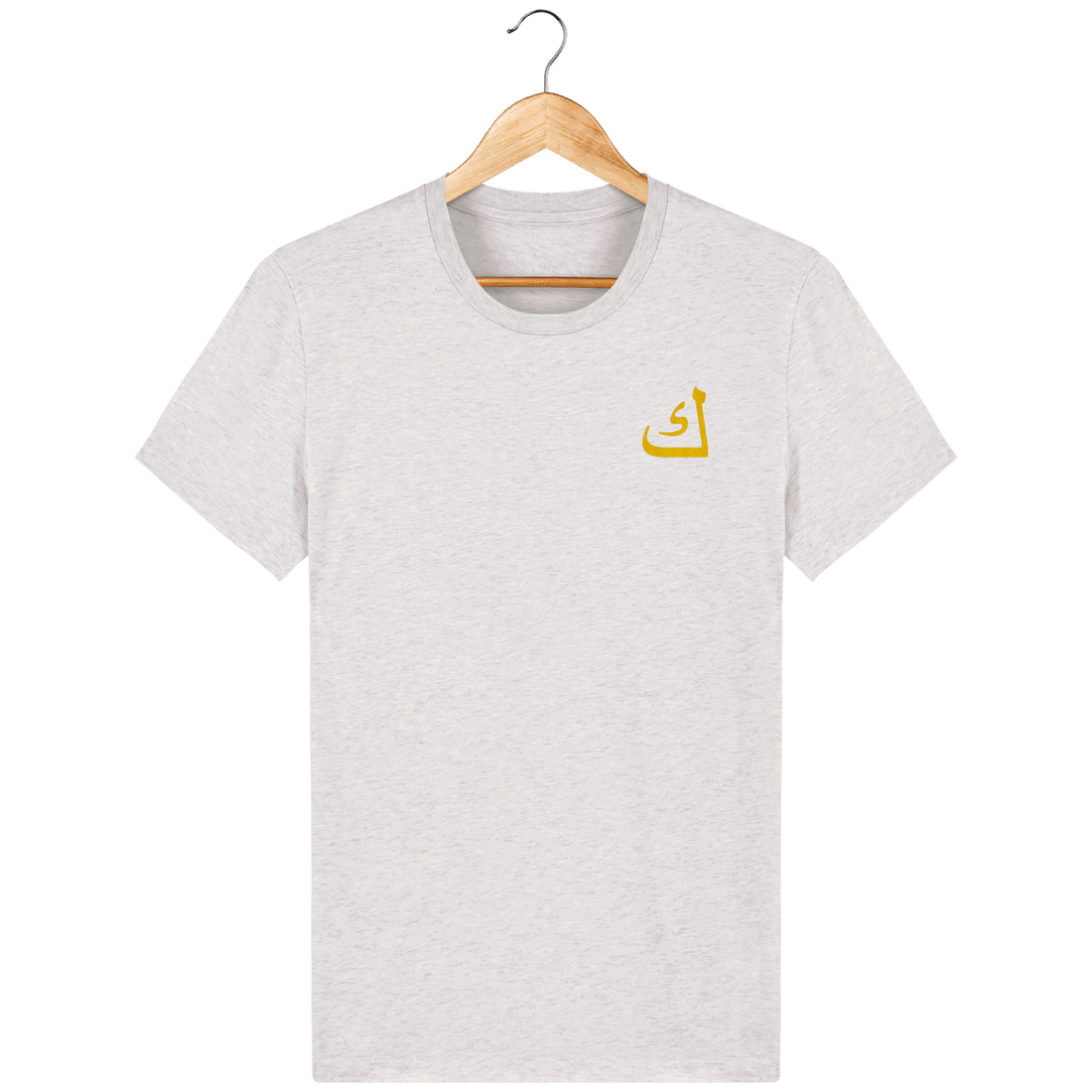Unisexe>Tee-shirts - T-Shirt Homme <br> Lettre Arabe Kaaf