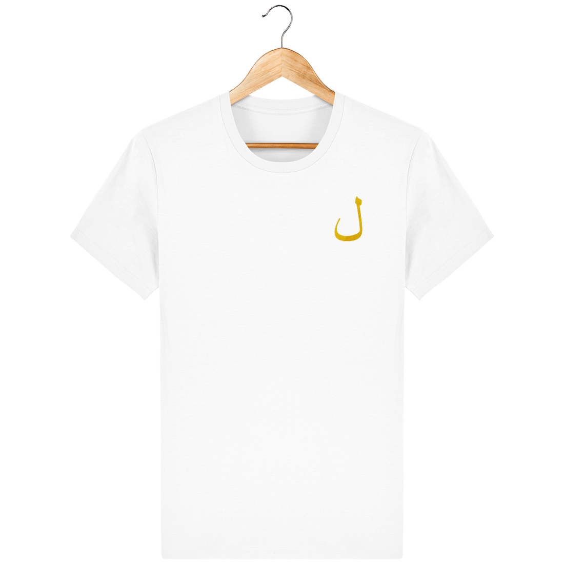Unisexe>Tee-shirts - T-Shirt Homme <br>  Lettre Arabe Laam