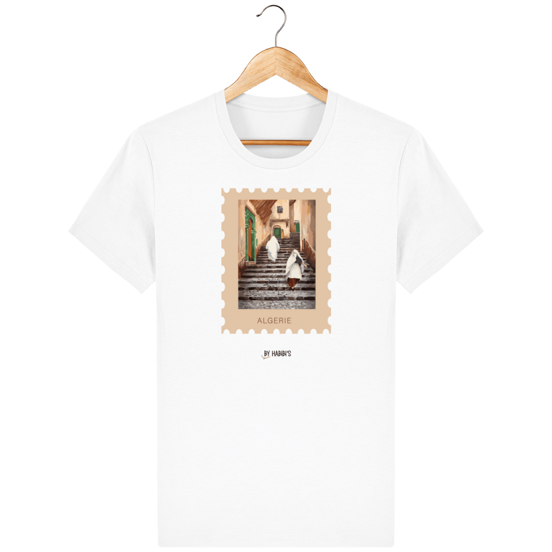 Unisexe>Tee-shirts - T-Shirt Homme <br> Timbre Algérie