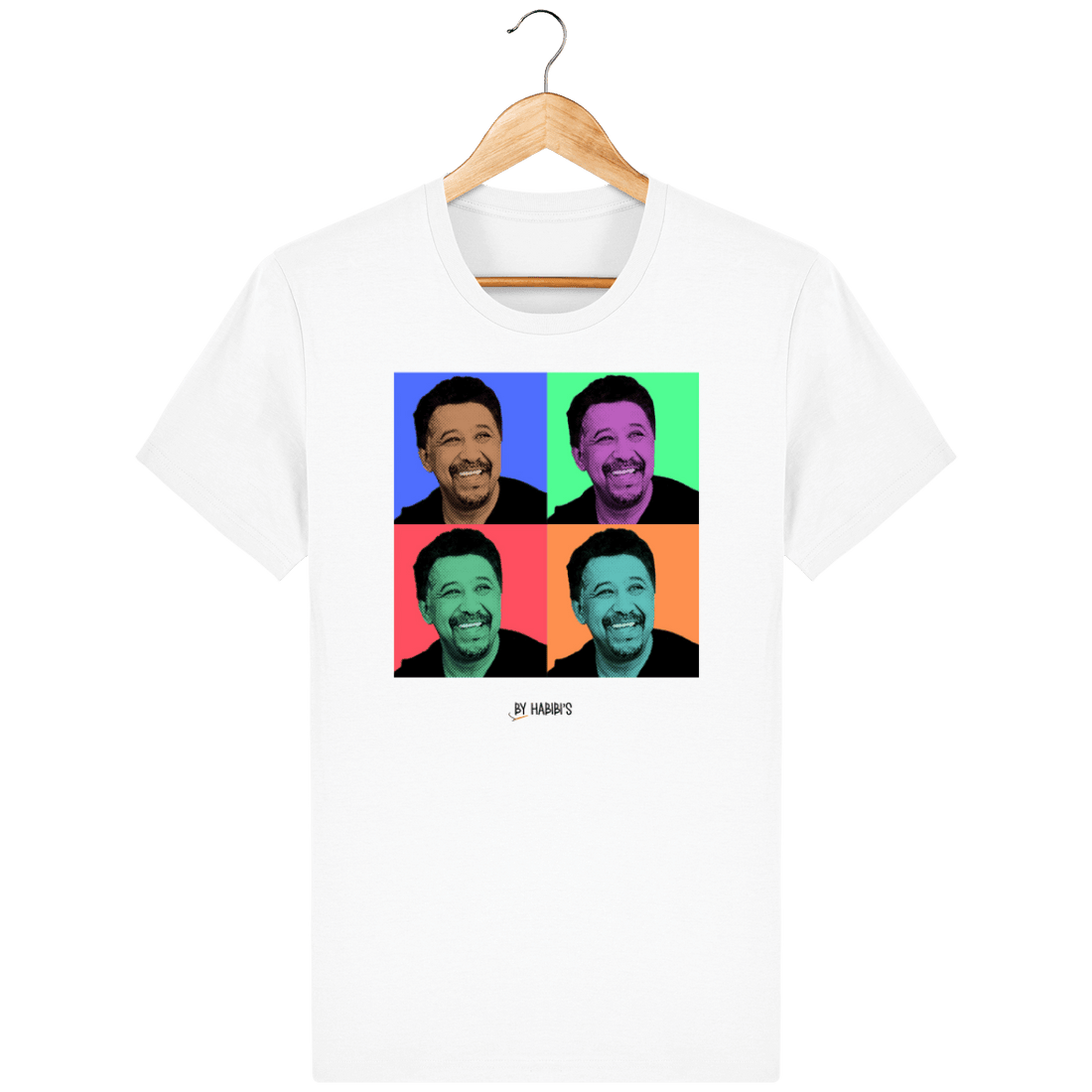 Unisexe>Tee-shirts - T-Shirt Homme Pop Art Cheb Khaled