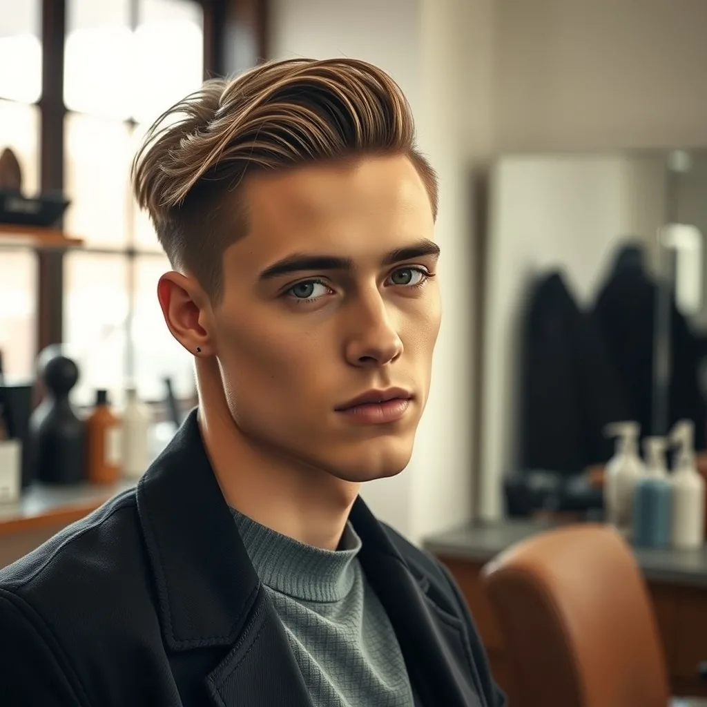 Middle part homme : guide complet 2026